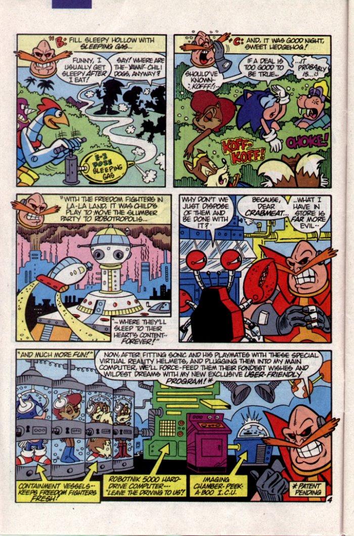 Sonic - Archie Adventure Series November 1994 Page 4